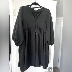 NWOT - Black Babydoll Maternity Dress